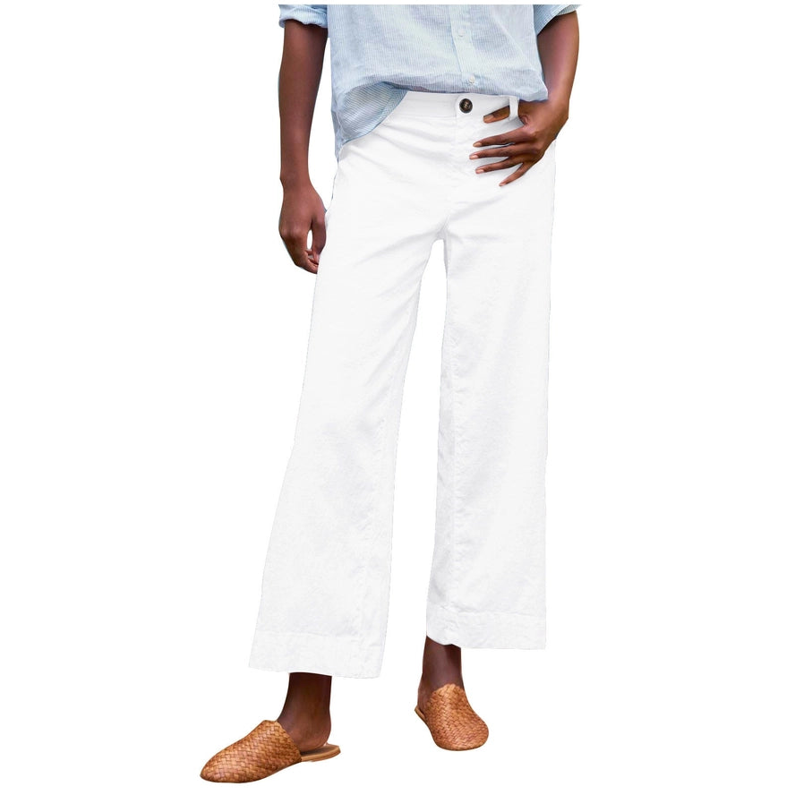 White Capri Pants